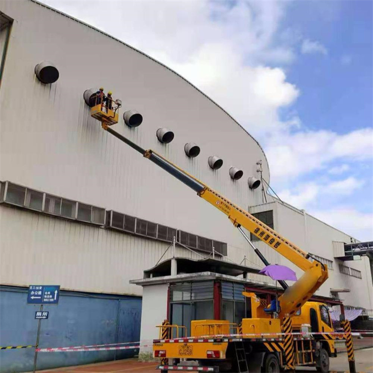 龙马潭高空作业车出租服务：专业广告牌安装解决方案